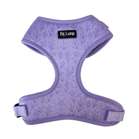 Purple Bloom - Adjustable Dog Harness